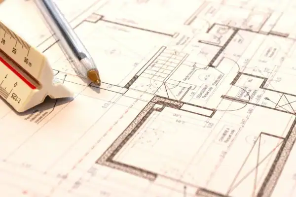 Image of architect Melksham drawings