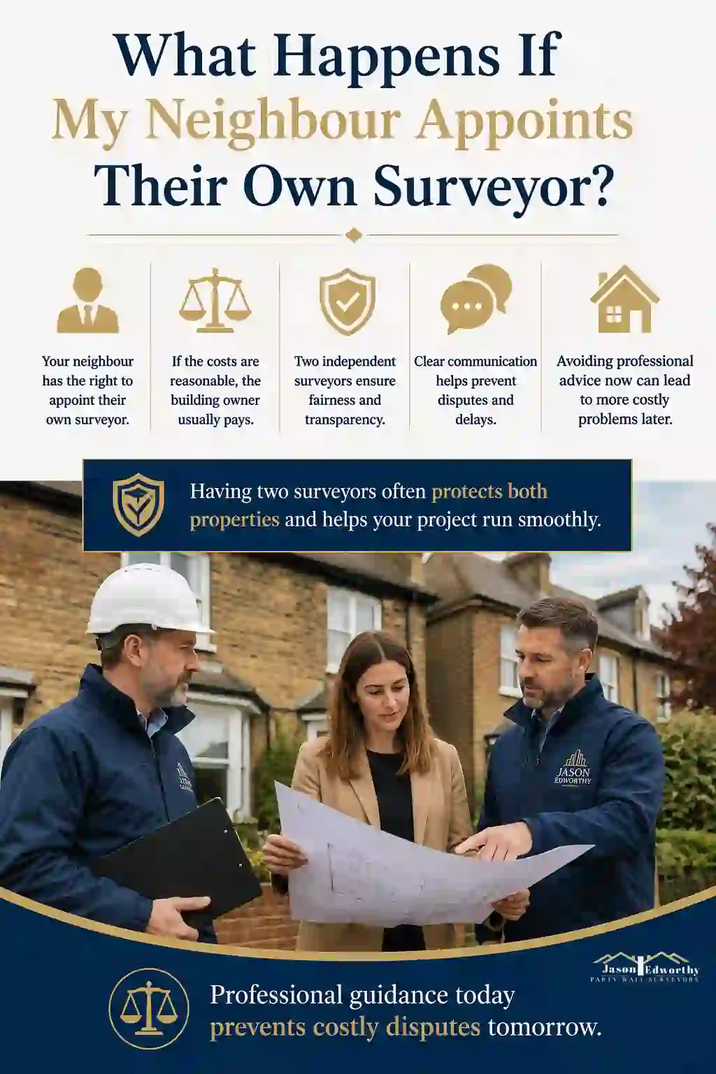 What Happens If My Neighbour Appoints Their Own Surveyor Melksham?